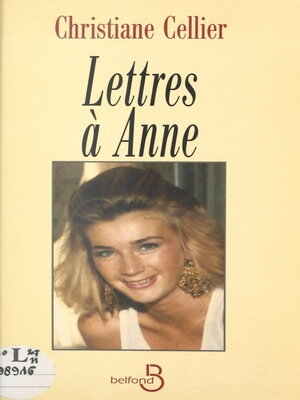cover image of Lettres à Anne